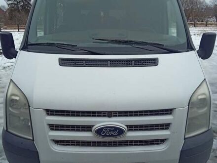 Білий Форд Транзит, об'ємом двигуна 2.2 л та пробігом 370 тис. км за 9500 $, фото 1 на Automoto.ua