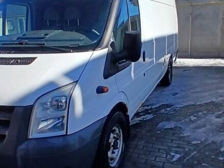 Білий Форд Транзит, об'ємом двигуна 2.4 л та пробігом 313 тис. км за 7500 $, фото 1 на Automoto.ua