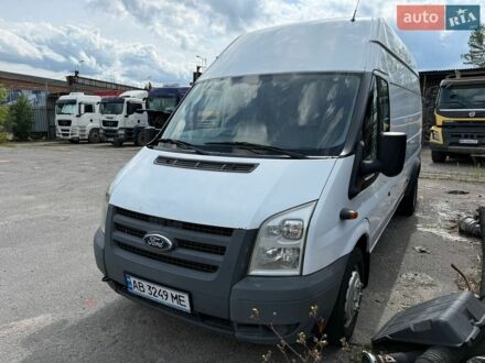 Белый Форд Транзит, объемом двигателя 2.4 л и пробегом 340 тыс. км за 8900 $, фото 1 на Automoto.ua