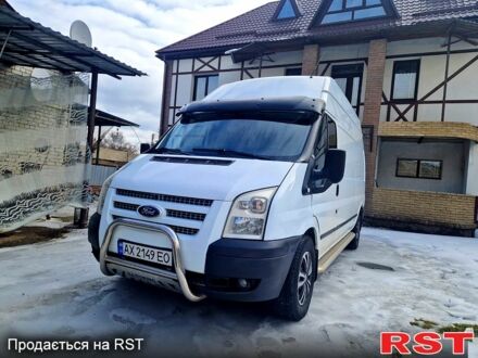 Белый Форд Транзит, объемом двигателя 2.2 л и пробегом 220 тыс. км за 9200 $, фото 1 на Automoto.ua