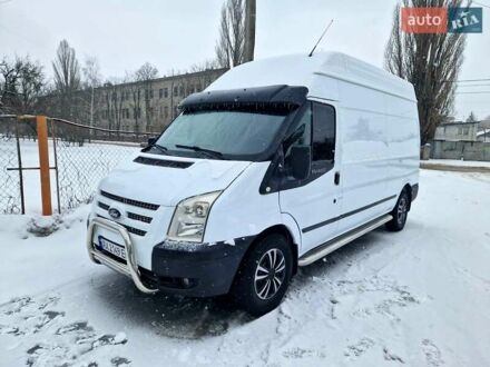 Белый Форд Транзит, объемом двигателя 2.2 л и пробегом 220 тыс. км за 9000 $, фото 1 на Automoto.ua
