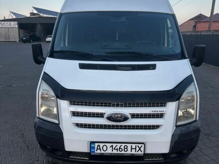 Білий Форд Транзит, об'ємом двигуна 2.2 л та пробігом 318 тис. км за 6299 $, фото 1 на Automoto.ua