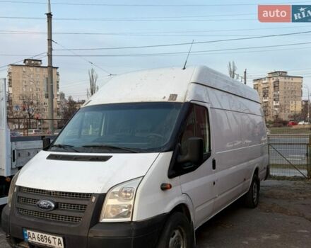 Белый Форд Транзит, объемом двигателя 2.2 л и пробегом 417 тыс. км за 9000 $, фото 1 на Automoto.ua