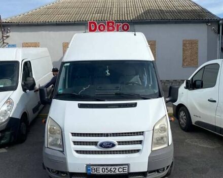 Белый Форд Транзит, объемом двигателя 2.2 л и пробегом 320 тыс. км за 13700 $, фото 1 на Automoto.ua