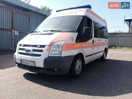 Белый Форд Транзит, объемом двигателя 2.2 л и пробегом 239 тыс. км за 14260 $, фото 1 на Automoto.ua