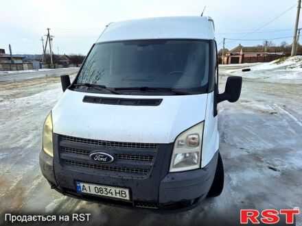 Белый Форд Транзит, объемом двигателя 2.2 л и пробегом 27700 тыс. км за 9500 $, фото 1 на Automoto.ua