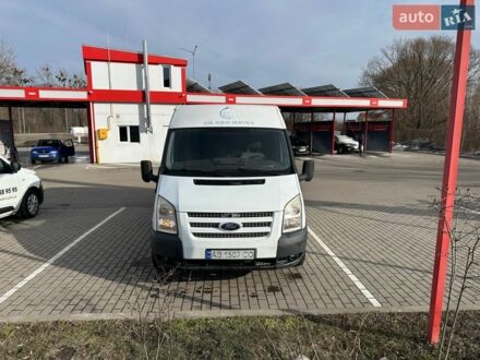 Білий Форд Транзит, об'ємом двигуна 2.2 л та пробігом 406 тис. км за 7900 $, фото 1 на Automoto.ua