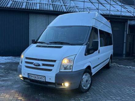 Білий Форд Транзит, об'ємом двигуна 2.2 л та пробігом 168 тис. км за 12400 $, фото 1 на Automoto.ua