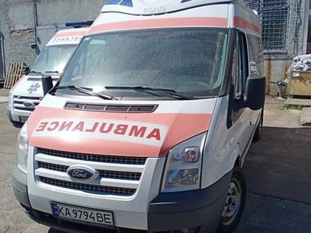 Белый Форд Транзит, объемом двигателя 2.2 л и пробегом 239 тыс. км за 14260 $, фото 1 на Automoto.ua