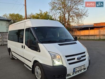 Білий Форд Транзит, об'ємом двигуна 2.2 л та пробігом 270 тис. км за 11500 $, фото 1 на Automoto.ua
