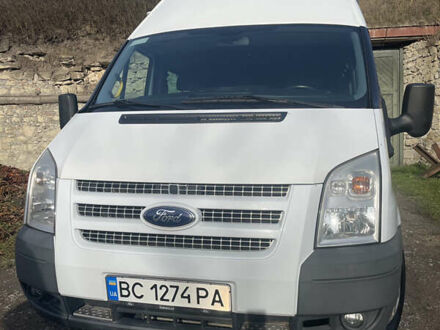 Белый Форд Транзит, объемом двигателя 2.2 л и пробегом 192 тыс. км за 15200 $, фото 1 на Automoto.ua