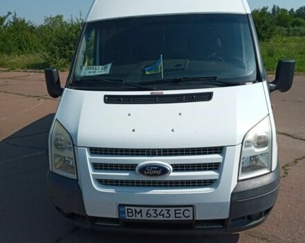 Белый Форд Транзит, объемом двигателя 2.2 л и пробегом 157 тыс. км за 12800 $, фото 1 на Automoto.ua