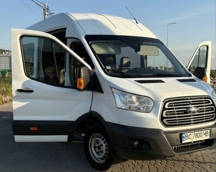 Білий Форд Транзит, об'ємом двигуна 2.2 л та пробігом 240 тис. км за 15400 $, фото 1 на Automoto.ua
