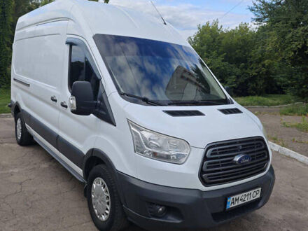 Білий Форд Транзит, об'ємом двигуна 2.2 л та пробігом 326 тис. км за 13000 $, фото 1 на Automoto.ua