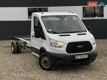 Белый Форд Транзит, объемом двигателя 2.2 л и пробегом 380 тыс. км за 14500 $, фото 1 на Automoto.ua