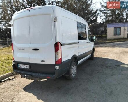 Белый Форд Транзит, объемом двигателя 2 л и пробегом 259 тыс. км за 15200 $, фото 1 на Automoto.ua