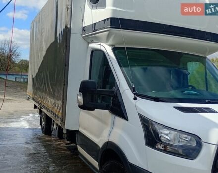 Белый Форд Транзит, объемом двигателя 2 л и пробегом 340 тыс. км за 14800 $, фото 1 на Automoto.ua