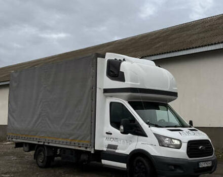 Белый Форд Транзит, объемом двигателя 2 л и пробегом 338 тыс. км за 15000 $, фото 1 на Automoto.ua