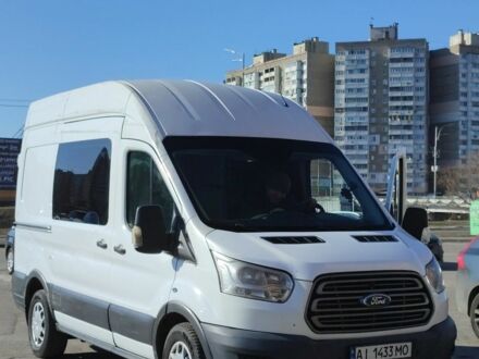 Белый Форд Транзит, объемом двигателя 2 л и пробегом 270 тыс. км за 16999 $, фото 1 на Automoto.ua
