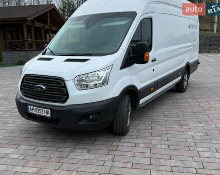 Белый Форд Транзит, объемом двигателя 2 л и пробегом 193 тыс. км за 15600 $, фото 1 на Automoto.ua