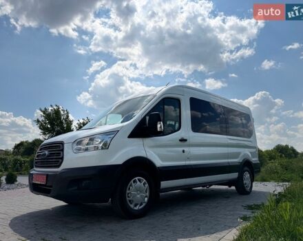 Белый Форд Транзит, объемом двигателя 2 л и пробегом 156 тыс. км за 21500 $, фото 1 на Automoto.ua