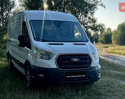 Белый Форд Транзит, объемом двигателя 2 л и пробегом 316 тыс. км за 21300 $, фото 1 на Automoto.ua