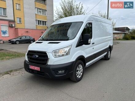 Белый Форд Транзит, объемом двигателя 2 л и пробегом 220 тыс. км за 18555 $, фото 1 на Automoto.ua