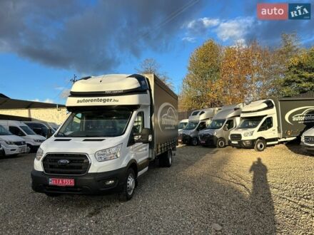 Белый Форд Транзит, объемом двигателя 2 л и пробегом 170 тыс. км за 31750 $, фото 1 на Automoto.ua