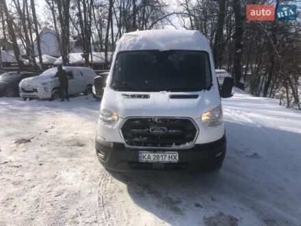 Белый Форд Транзит, объемом двигателя 2 л и пробегом 141 тыс. км за 33500 $, фото 1 на Automoto.ua