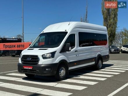 Білий Форд Транзит, об'ємом двигуна 2.2 л та пробігом 48 тис. км за 57200 $, фото 1 на Automoto.ua