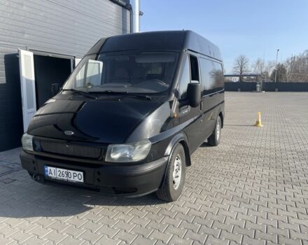Черный Форд Транзит, объемом двигателя 2 л и пробегом 350 тыс. км за 4000 $, фото 1 на Automoto.ua