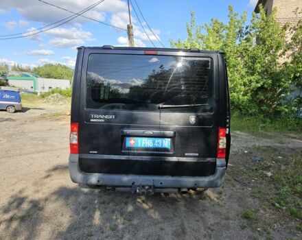 Черный Форд Транзит, объемом двигателя 3 л и пробегом 297 тыс. км за 8115 $, фото 1 на Automoto.ua