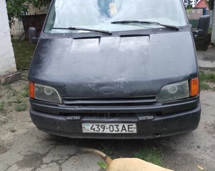 Черный Форд Транзит, объемом двигателя 2 л и пробегом 100 тыс. км за 1497 $, фото 1 на Automoto.ua