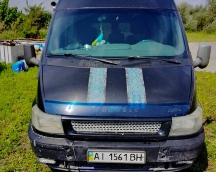 Черный Форд Транзит, объемом двигателя 2 л и пробегом 470 тыс. км за 3600 $, фото 1 на Automoto.ua