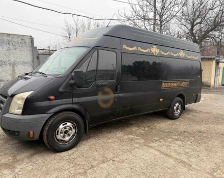 Черный Форд Транзит, объемом двигателя 2.4 л и пробегом 450 тыс. км за 5500 $, фото 1 на Automoto.ua