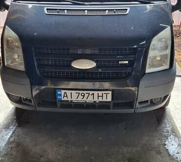 Черный Форд Транзит, объемом двигателя 2.2 л и пробегом 244 тыс. км за 6200 $, фото 1 на Automoto.ua