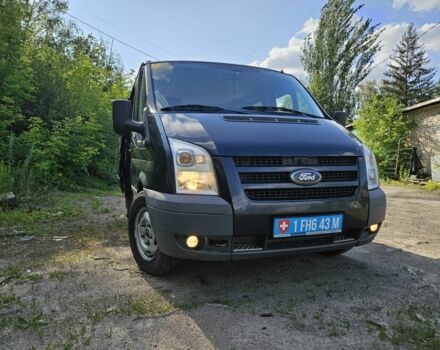 Черный Форд Транзит, объемом двигателя 3 л и пробегом 297 тыс. км за 8115 $, фото 1 на Automoto.ua