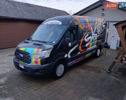 Черный Форд Транзит, объемом двигателя 2.2 л и пробегом 153 тыс. км за 14700 $, фото 1 на Automoto.ua