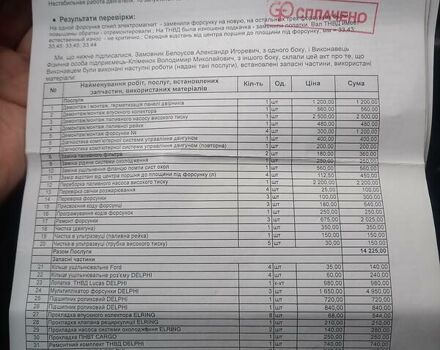 Белый Форд Транзит груз., объемом двигателя 2.4 л и пробегом 390 тыс. км за 4500 $, фото 12 на Automoto.ua