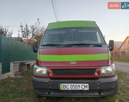 Червоний Форд Транзит, об'ємом двигуна 2.4 л та пробігом 386 тис. км за 5499 $, фото 14 на Automoto.ua