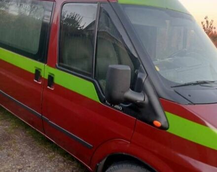 Червоний Форд Транзит, об'ємом двигуна 2.4 л та пробігом 386 тис. км за 5499 $, фото 3 на Automoto.ua