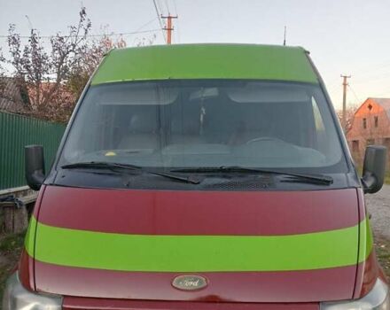 Червоний Форд Транзит, об'ємом двигуна 2.4 л та пробігом 386 тис. км за 5499 $, фото 1 на Automoto.ua