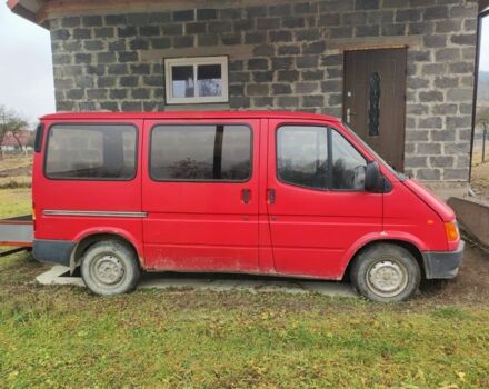 Червоний Форд Транзит, об'ємом двигуна 2.5 л та пробігом 350 тис. км за 2000 $, фото 1 на Automoto.ua