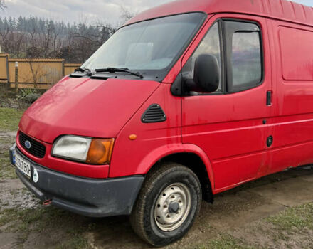 Червоний Форд Транзит, об'ємом двигуна 2.5 л та пробігом 299 тис. км за 3500 $, фото 1 на Automoto.ua