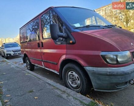 Красный Форд Транзит, объемом двигателя 2 л и пробегом 427 тыс. км за 2500 $, фото 1 на Automoto.ua
