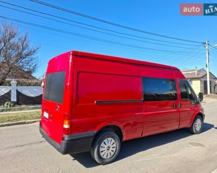 Червоний Форд Транзит, об'ємом двигуна 2 л та пробігом 466 тис. км за 4500 $, фото 3 на Automoto.ua