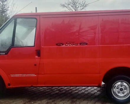 Червоний Форд Транзит, об'ємом двигуна 2 л та пробігом 284 тис. км за 3500 $, фото 5 на Automoto.ua