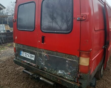 Красный Форд Транзит, объемом двигателя 2 л и пробегом 200 тыс. км за 1771 $, фото 4 на Automoto.ua