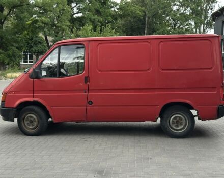 Красный Форд Транзит, объемом двигателя 2 л и пробегом 223 тыс. км за 969 $, фото 1 на Automoto.ua