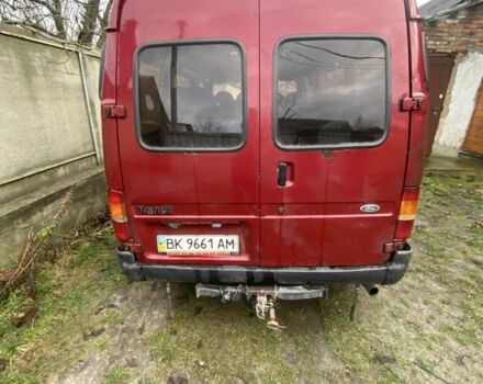 Красный Форд Транзит, объемом двигателя 2.5 л и пробегом 400 тыс. км за 1300 $, фото 2 на Automoto.ua